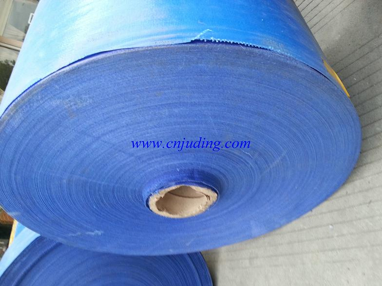 Waterproof Blue PE Tarpaulin in Rolls Use for Tent