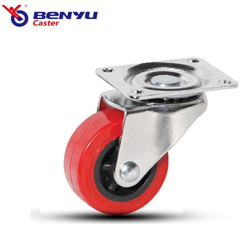 OEM Factory Light Duty Swivel Casters PU Caster Wheel