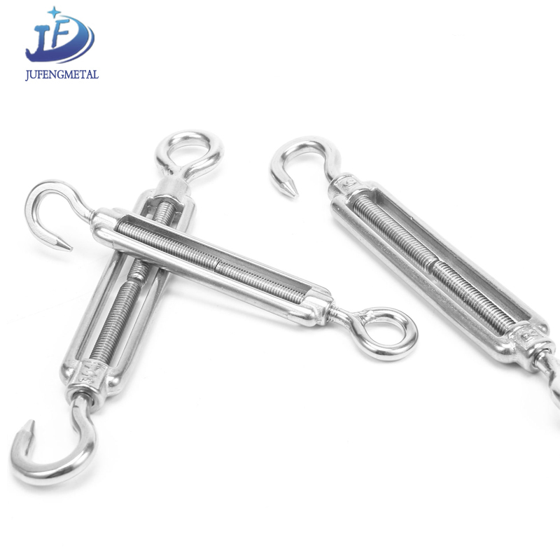 High Quality Custom European Rigging Screw Stainless Steel Hook Eye Turnbuckle