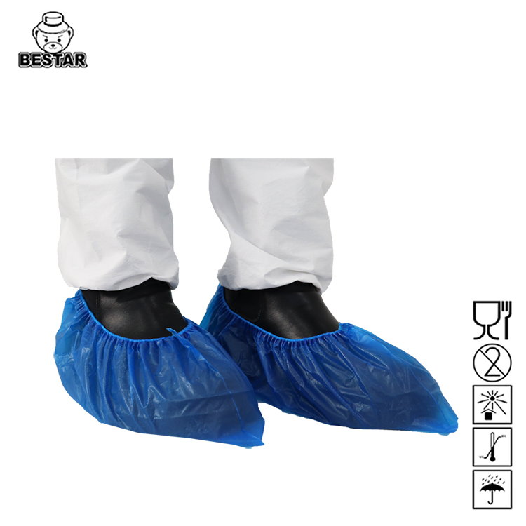 Plastic White, Red, Blue, Yellow etc Bestar Economic Shoe Cover