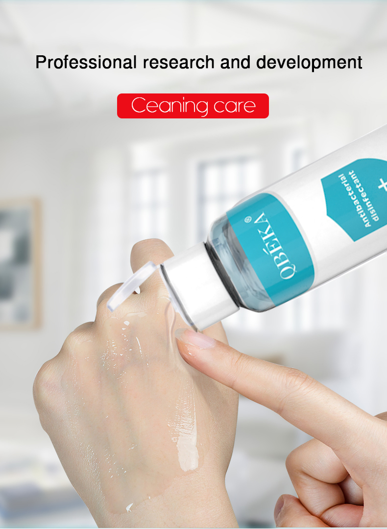 Manufacturer Wholesale Alcohol Hand Sanitizer in Bulk Wash-Free Anti-Bacteria Moisturizing Disinfectant Hand Gel 300ml