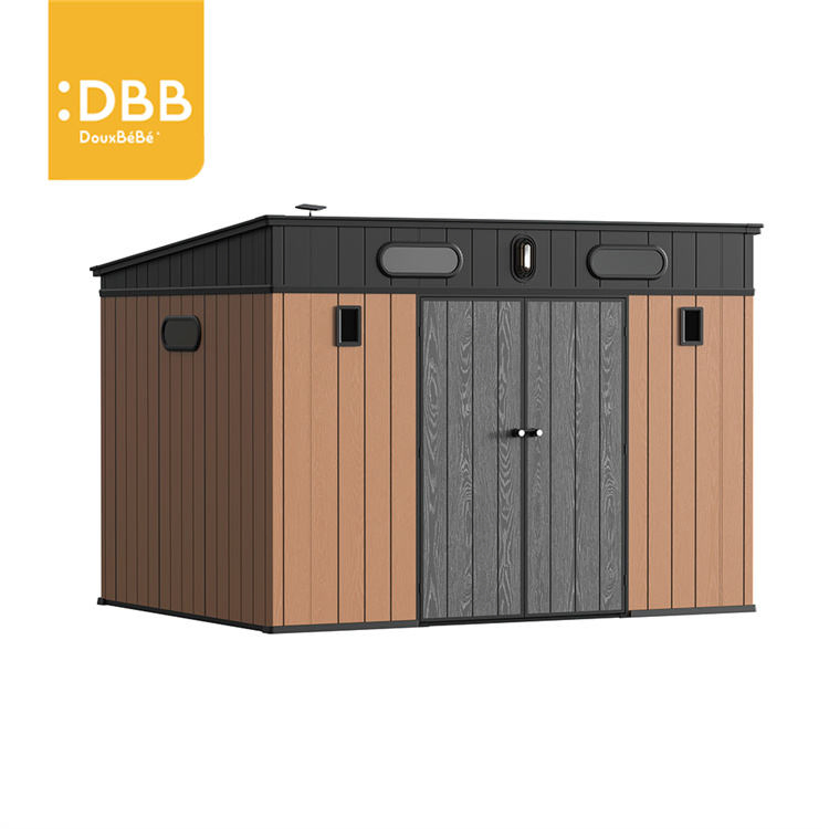 Hot Sale 1o*8FT Plastic Shed for Outdoor Garden Storage Tool Cabinet