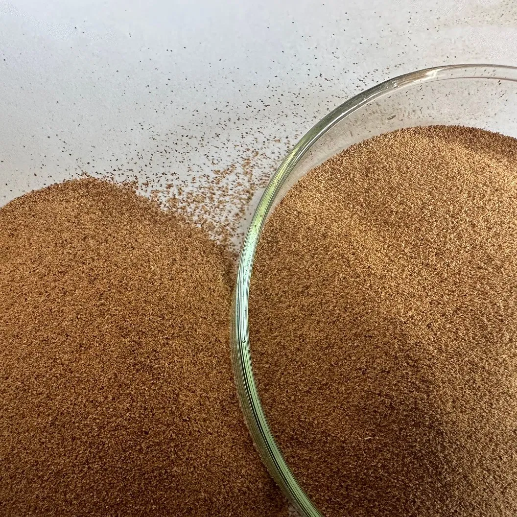 Абразивные гранулы из скорлупы грецкого ореха