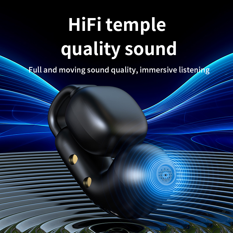Ai Real-Time Translator Earbuds Open-Ear Language Translator Headphones