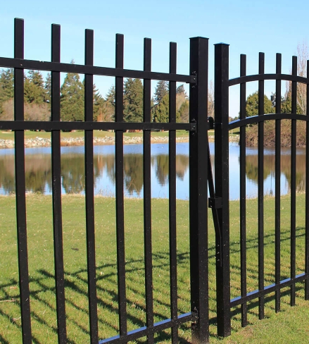 Powder Coating Outdoor Garden Fence Steel Picket Fence Galvanized Steel Matting Fence Stretch Fencing Panel Outdoor Fence Outdoor Fence Panel Farm Fence