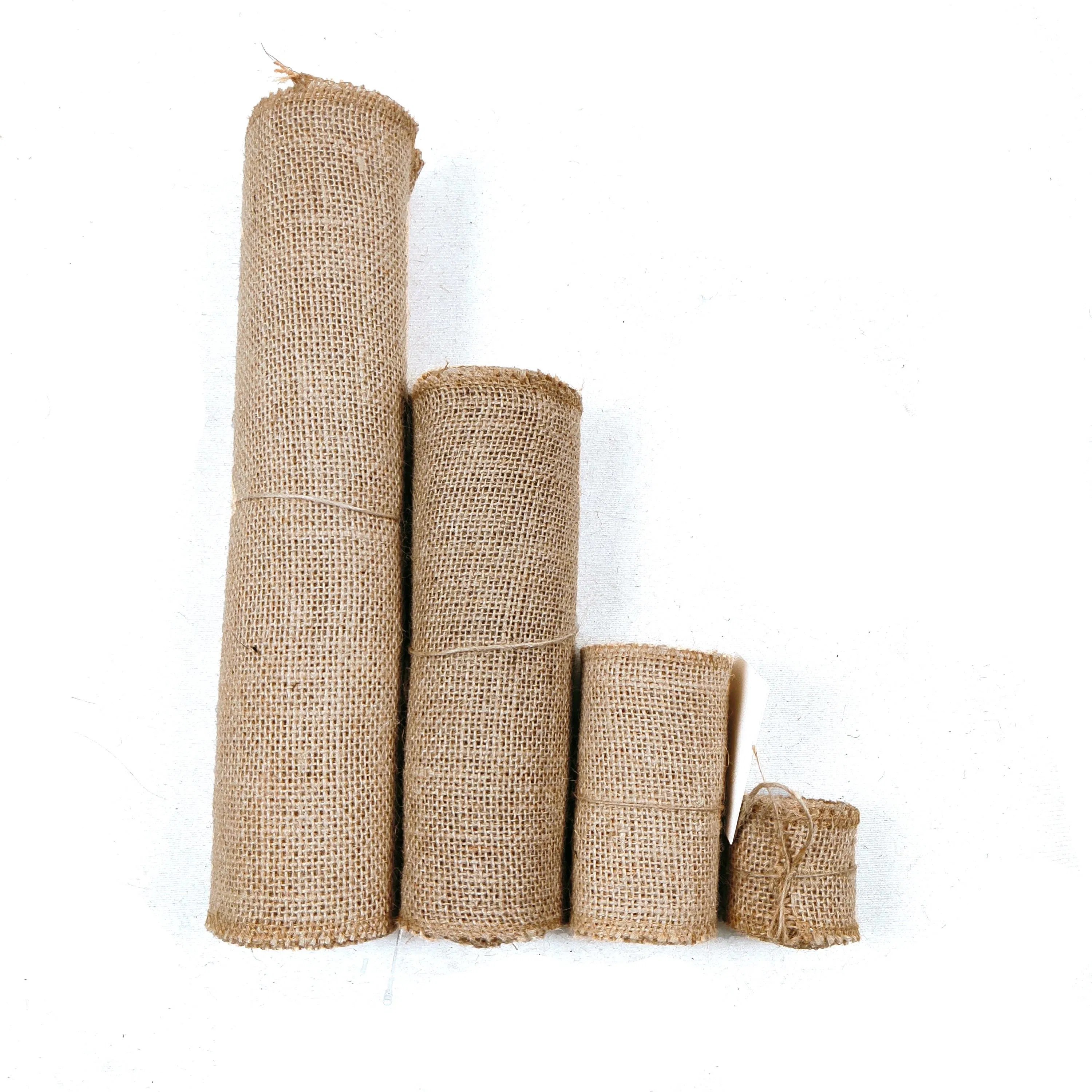 Wholesale Natural Jute Tablerunners Durable Burlap Table Runners for Party