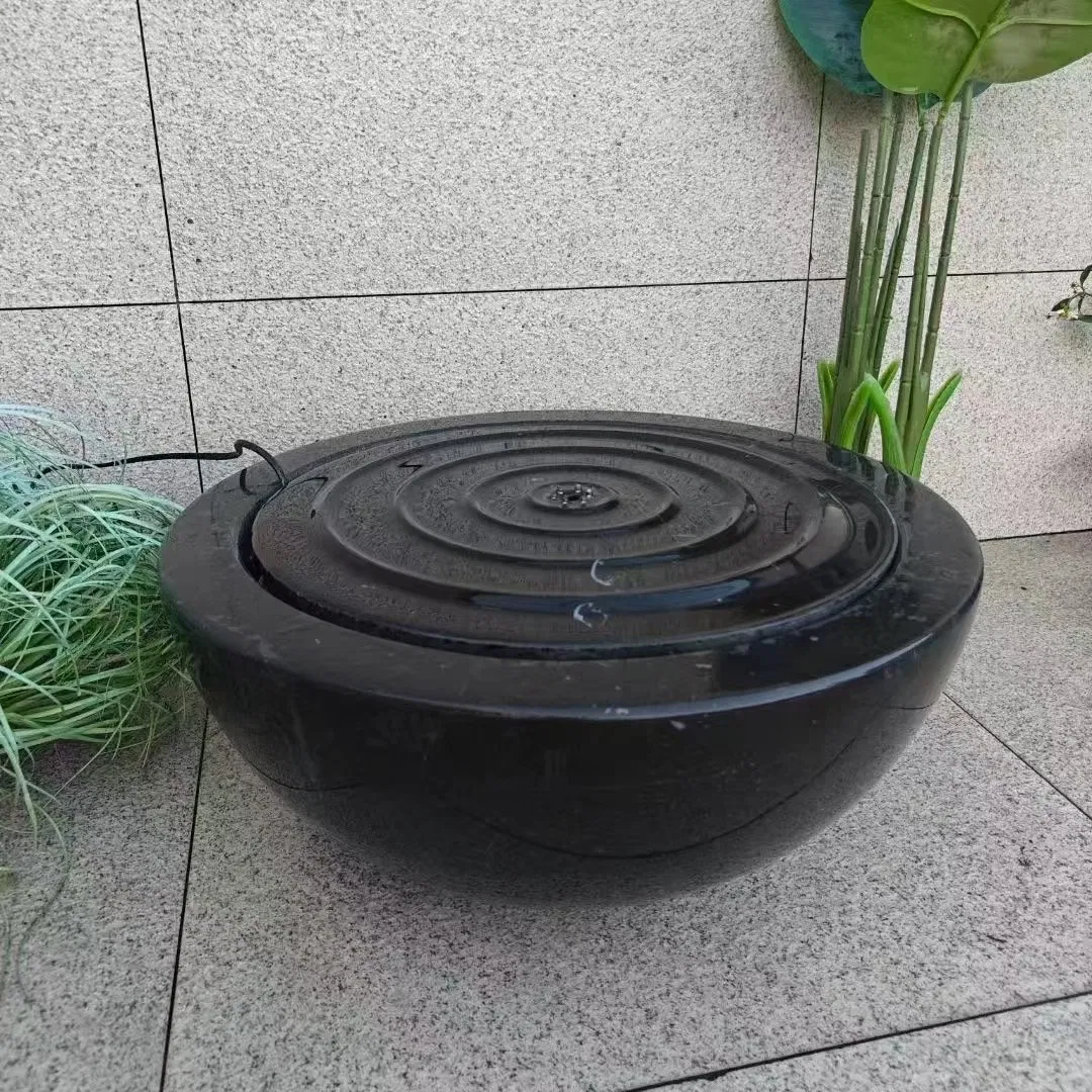 White Marble with Animal Fountain for Garden