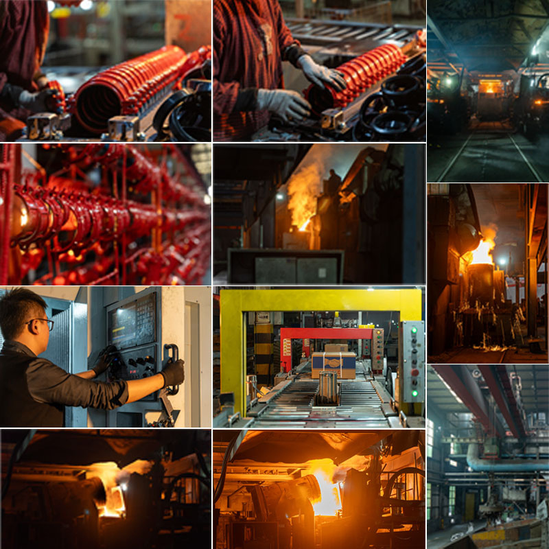 Jinfeng UL/FM Grooved Equal Tee 300psi Ductile Iron Cross Fitting