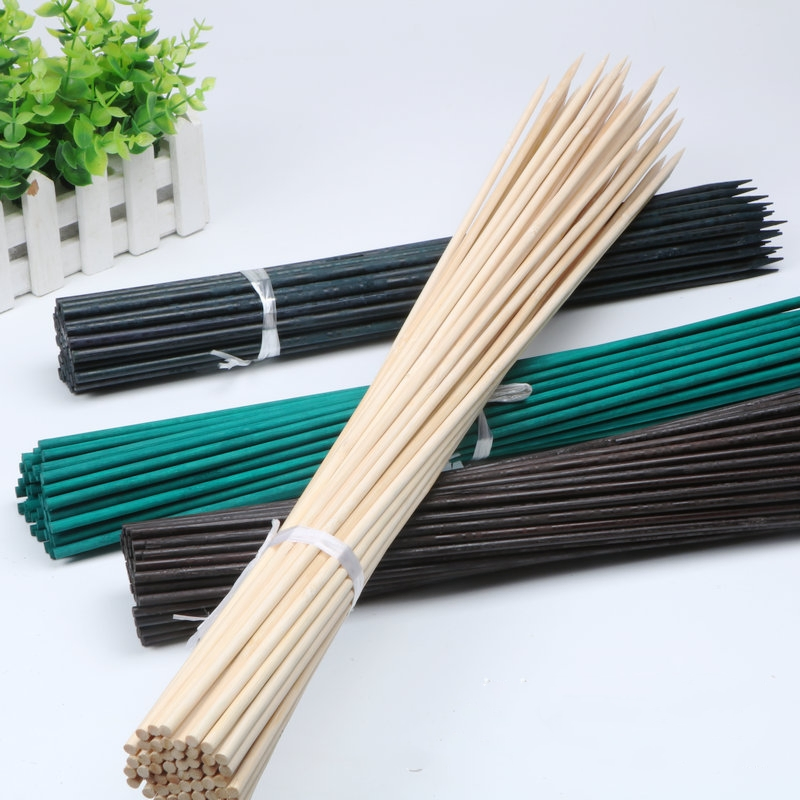 Colored Bamboo Skewer Support Plant / Dye Bamboo Stick/Colorful Flower Stick/