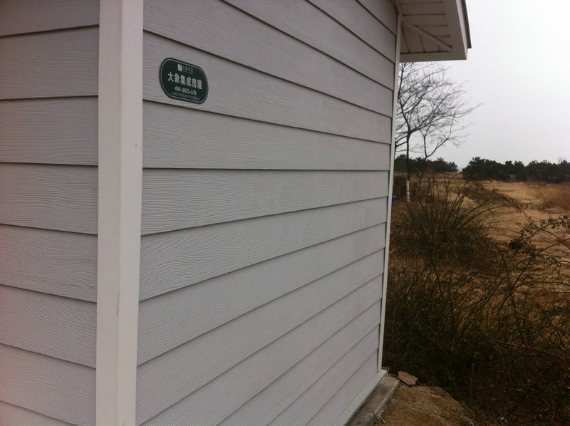 Wooden Grain Fiber Cement Siding High Strength