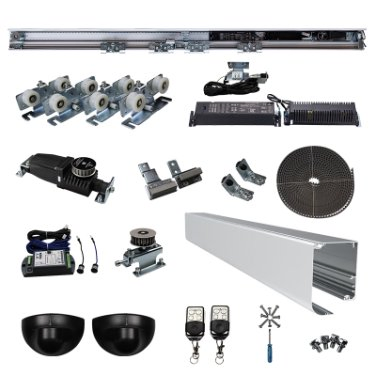 Heavy-Duty Automatic Sliding Door Opener for 150kg Weight Capacity