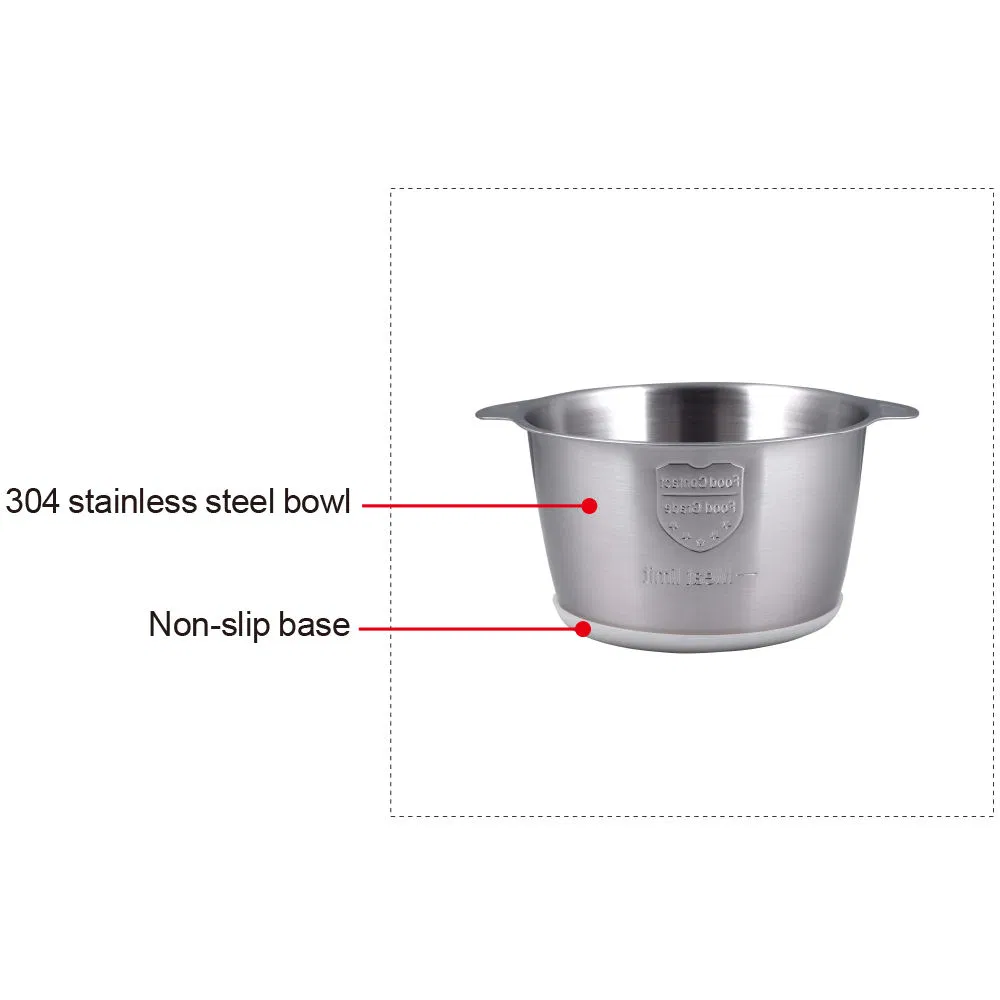 Stainless Steel Pure Copper Motor Large Capacity Two-Step Multi-Function Food Chopper