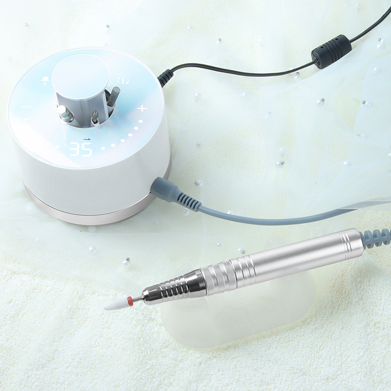 Professional Portable Brushless Motor 35000rpm Nail Drill Machine Manicure Pedicure File Salon Use