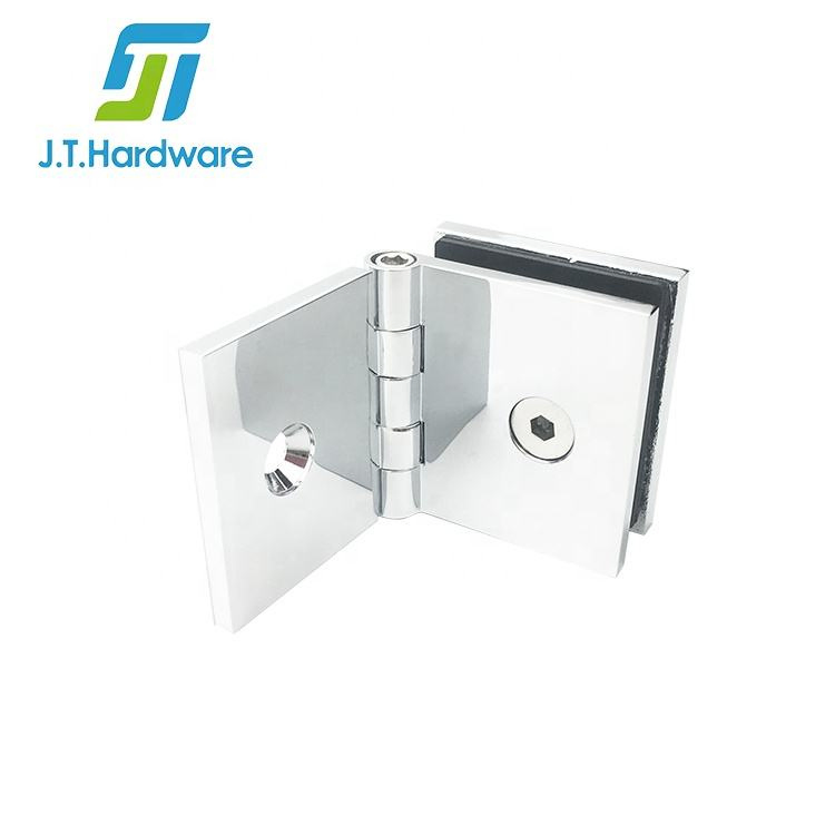 Australia Brass Shower Enclosure Wall to Glass Screen Adjustable Bracket Glass Clamp for Factory Price