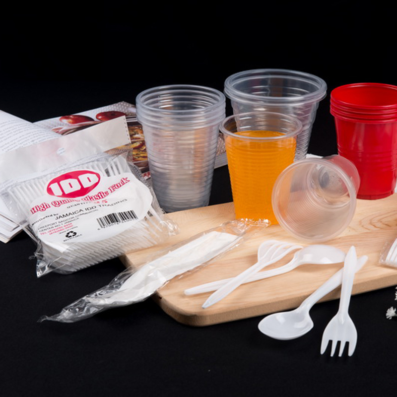 New Arrival 100% Renewable Resources Lightweight Plastic Disposable Cutlery