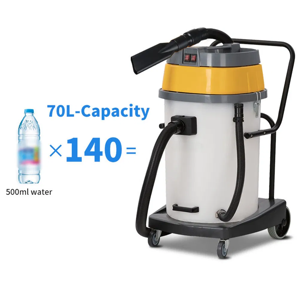 70L High-Power Dry and Wet Factory Commercial Car Wash Vacuum Cleaner