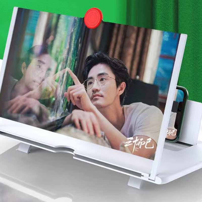 3D Screen Amplifier Mobile Phone Screen Video Magnifier for Smartphone Enlarged Screen Phone Stand Bracket