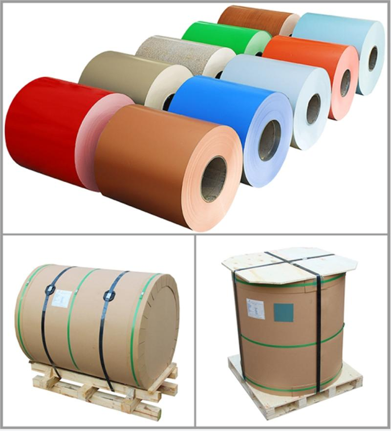 Factory Supply PVDF Color Coated Aluminium Coil Aluminum Plate for Metal Roofing