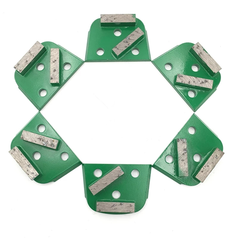 Double Bar Segments Abrasive Lavina Grinding Tools Diamond Grinding Disc for Lavina Grinder Concrete Terrazzo Floor