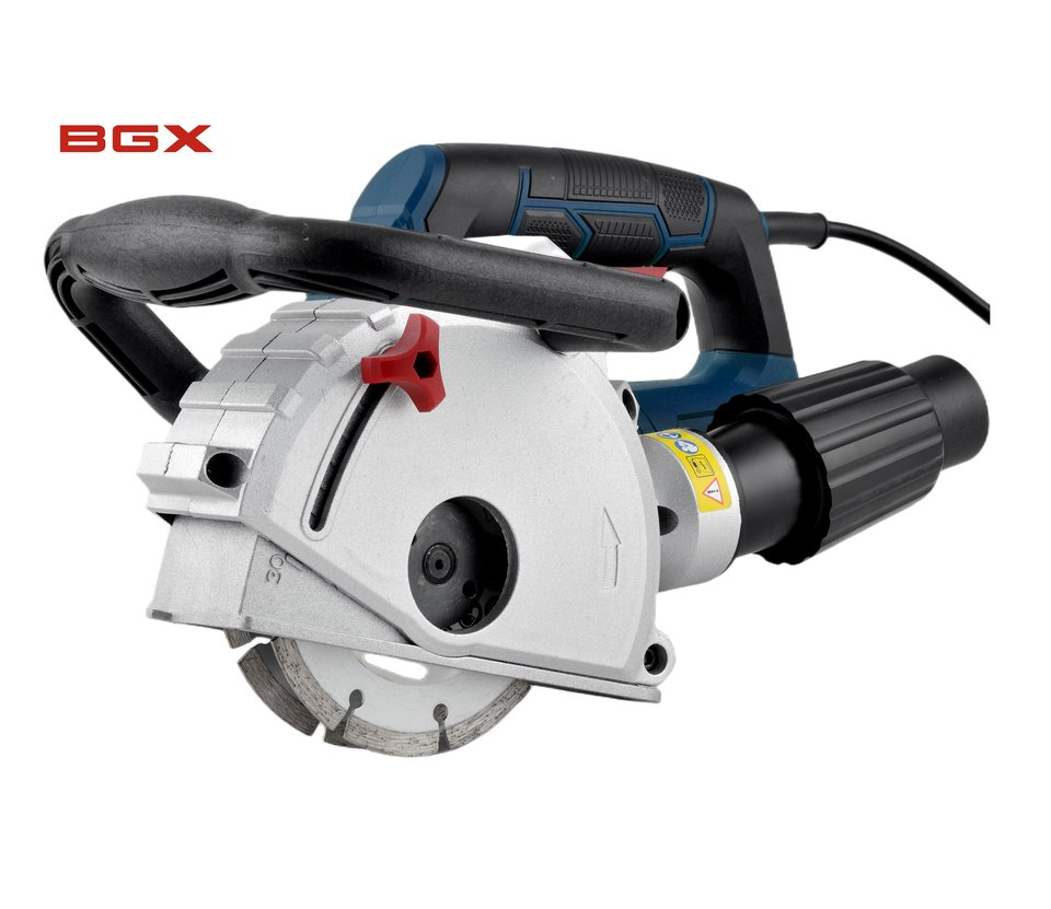 BGX 1600W Electric Wall Cutting machine 125mm Double Blades Power tools