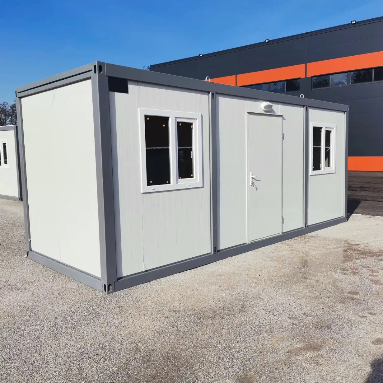 Prefabricated Foldable Container House for Office Coffee Shed Garage in Africa