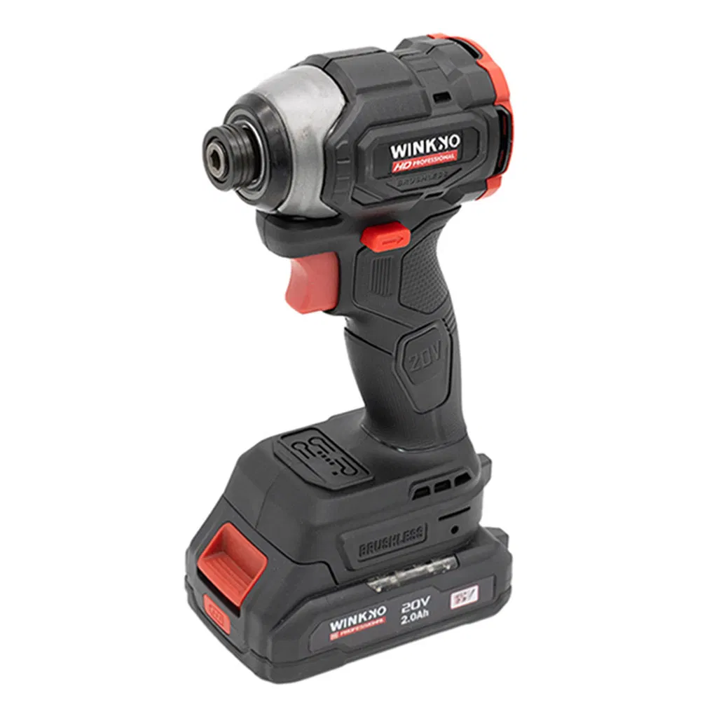 20V Winkko Cordless Impact Screwdriver - Brushless Motor with 4ah Battery Optional