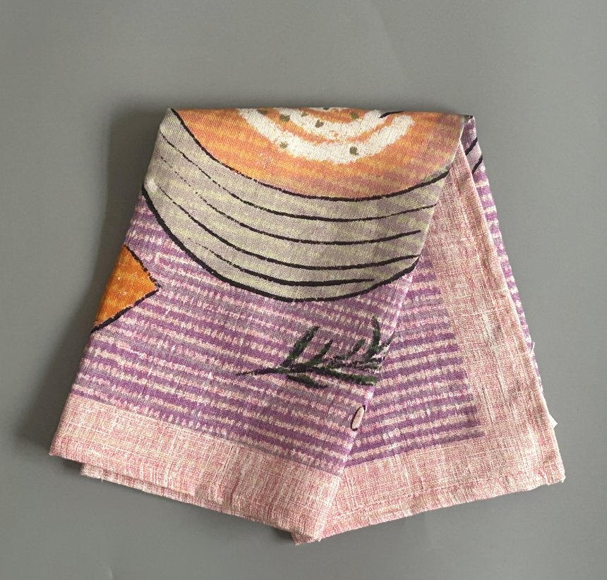 Custom Digital Printed Kitchen Linen Napkins