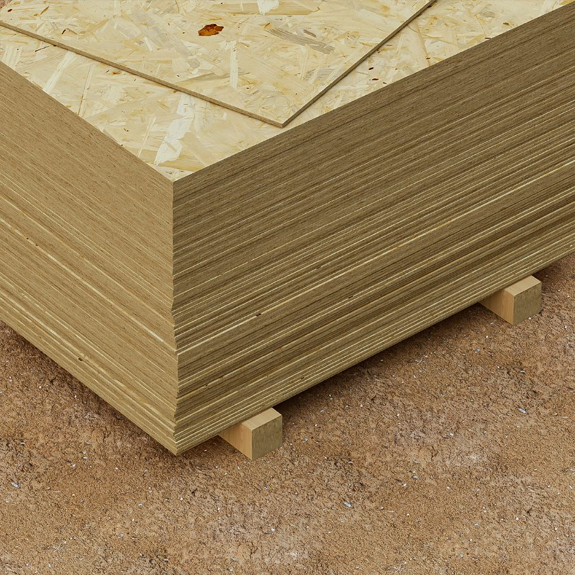 Professional Manufacturer 2400X600X18mm Furniture Grade Wood Timber OSB for Flooring
