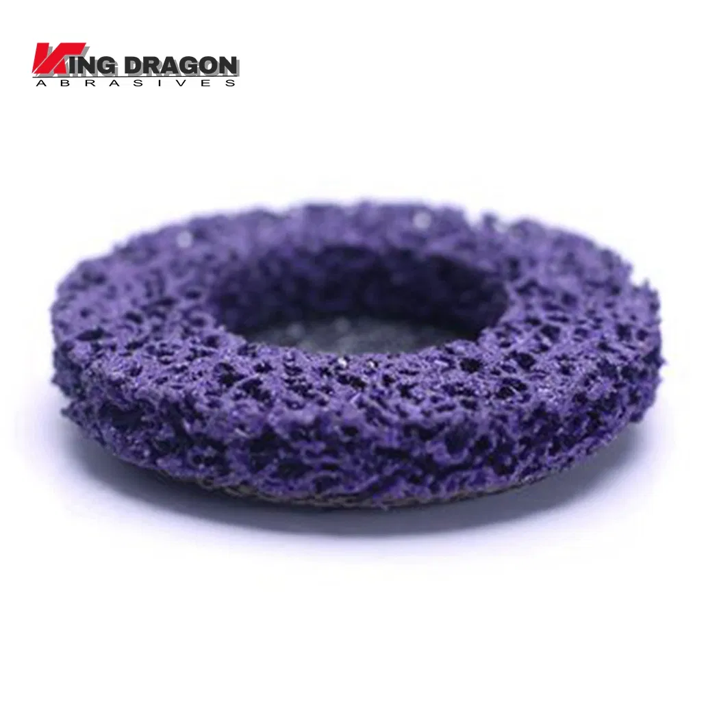 Абразивный полировальный круг 100 мм T27 для удаления покрытий