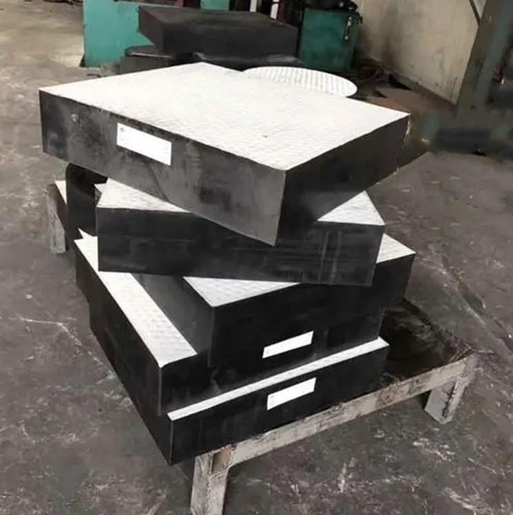 Quality Elastomeric Laminated Rubber Bearing Pad Plates Rubber Bearing Seismic Isolation Bearing for Bridges