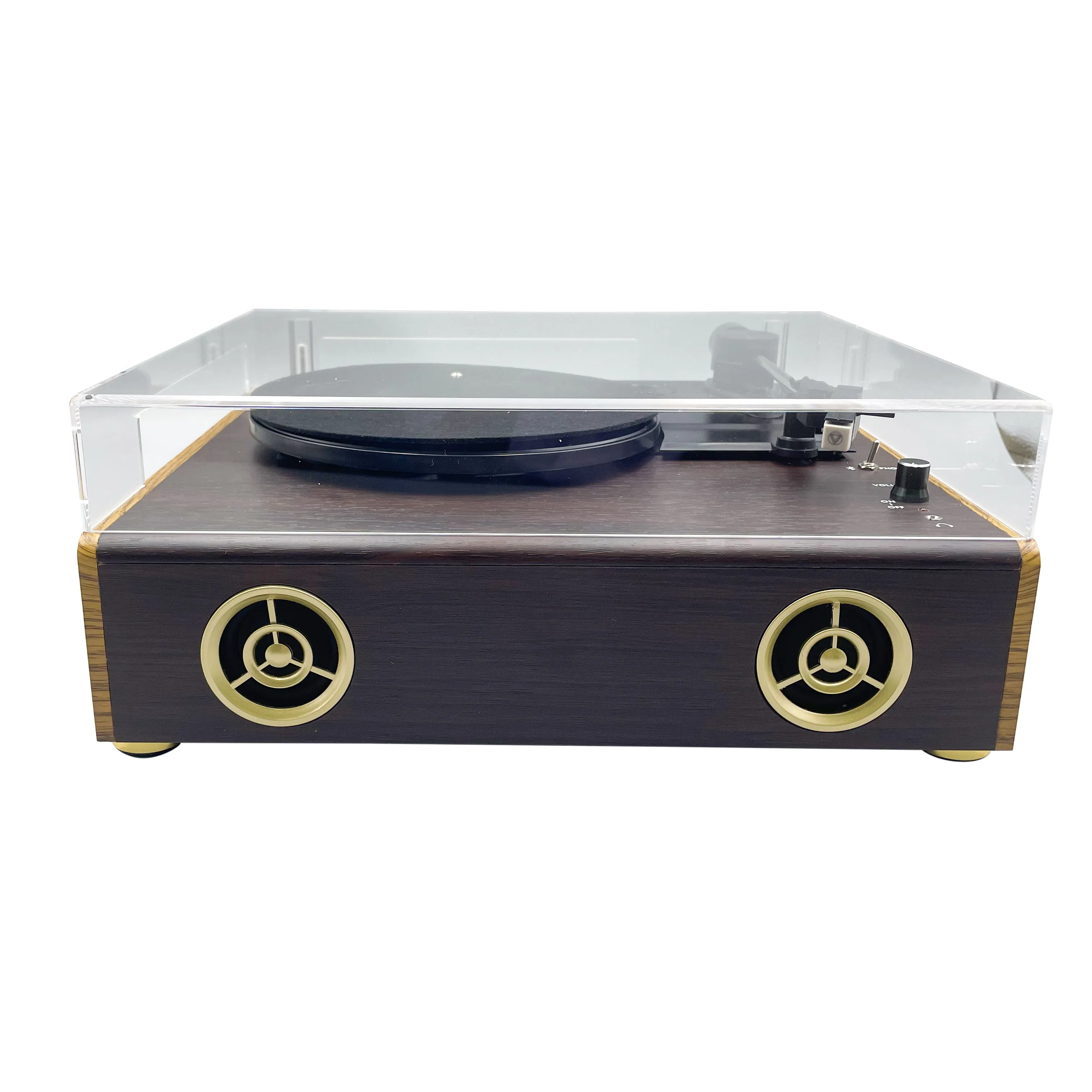 Customization Logo Vinyl Record Disc Music Player Lp Vinyl Turntable Player with Speaker
