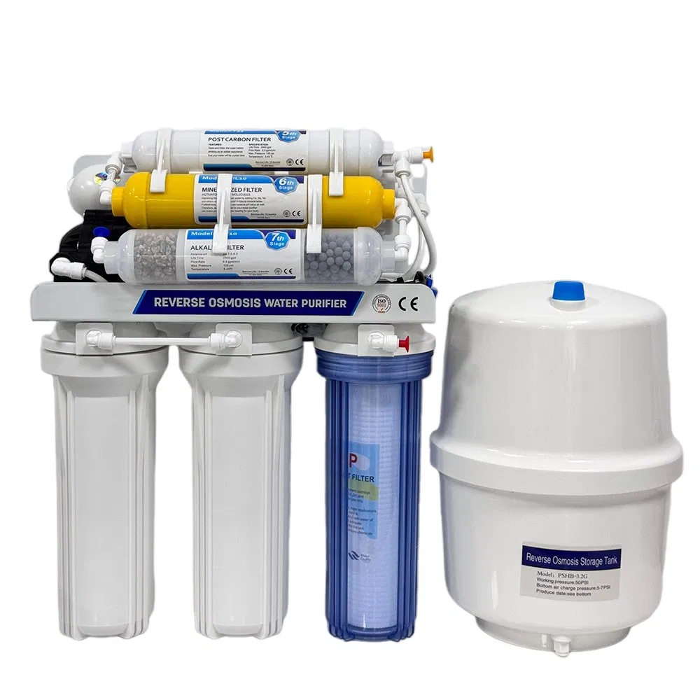 Advanced Domestic 6-7 Stages RO Reverse Osmosis System for Drinking Water Sistema De Osmosis Inversa