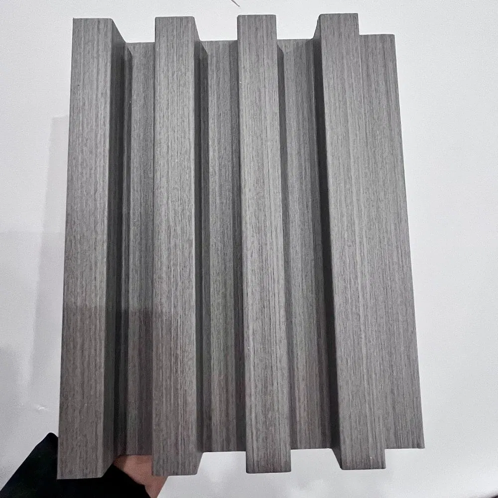 Wood Plastic Composite Material Fluted WPC Wall Panel for Interior and Exterior Decoration