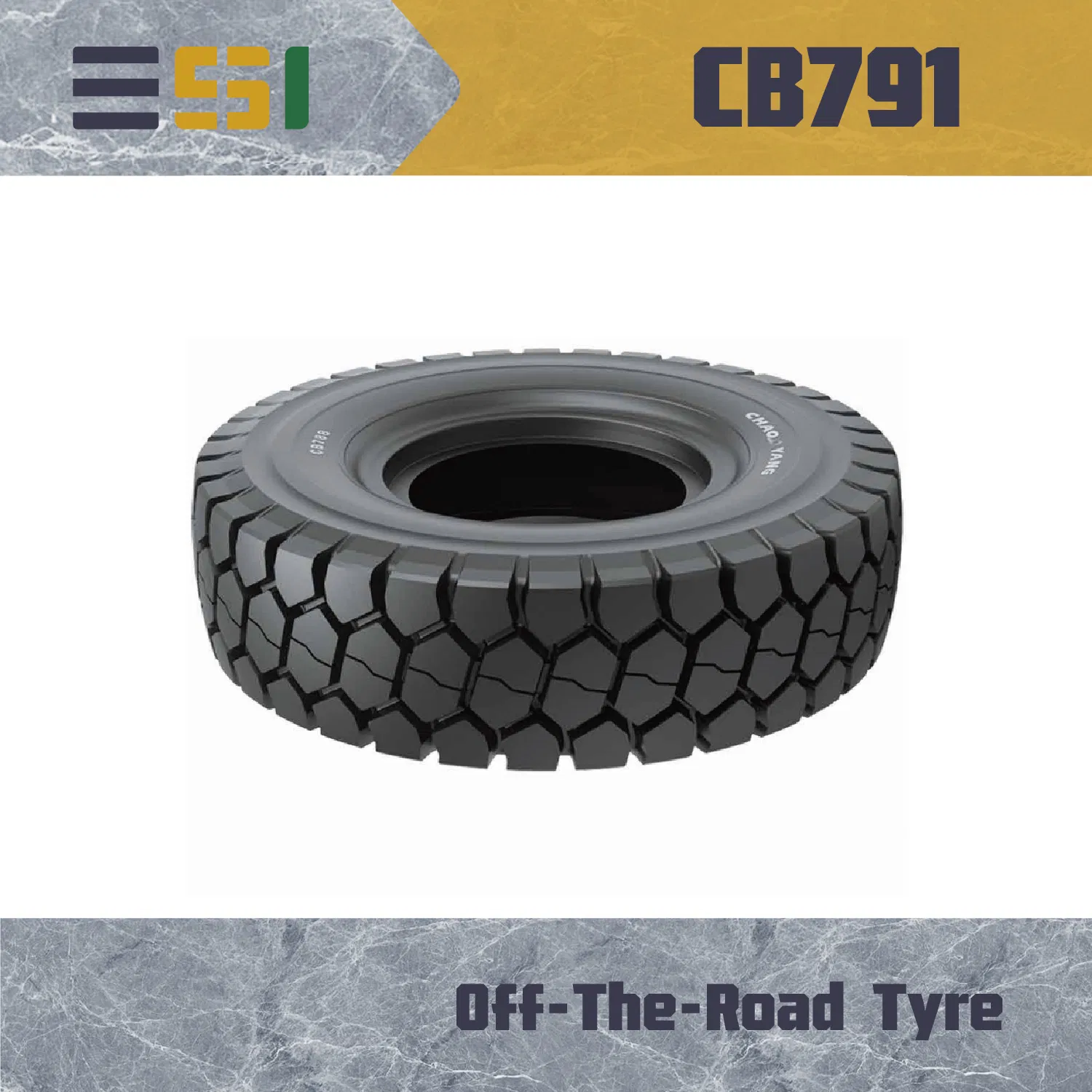 OTR шина для карьерного самосвала 27.00R49 Cat 777E