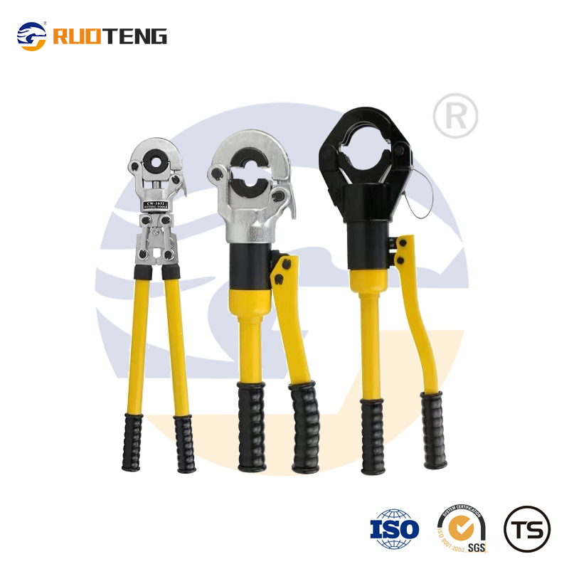 [Ruoteng] Hot Sale Manual Hydraulic Press Fitting Plumbing Crimping Pex Tool with Industrial Multi-Functional