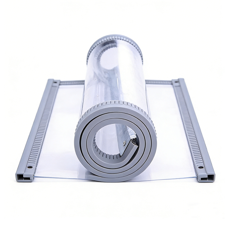 Soft PVC Magnetic Door Curtain2mm Thick Transparent PVC Roll Cold Roommagnetic Door Curtain