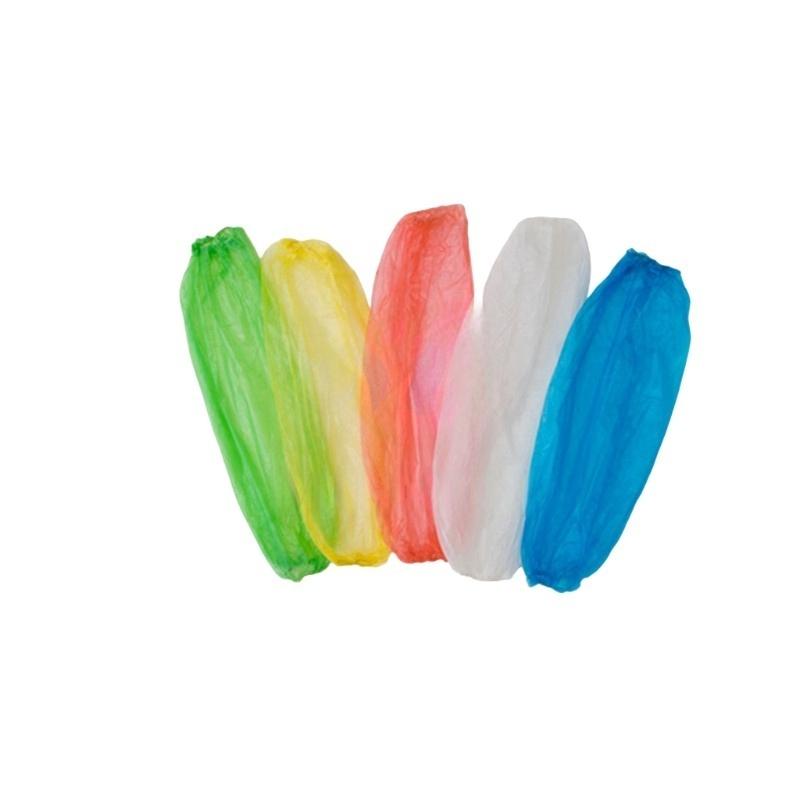 Disposable Arm Sleeves Covers Waterproof PE Oversleeves Covers Multicolour