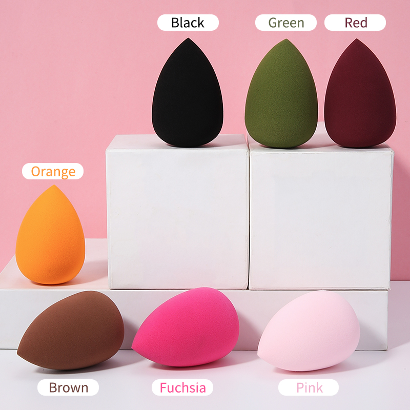 Puff Sponge Mixed Color Cosmetic Puff Latex Free Makeup Sponge