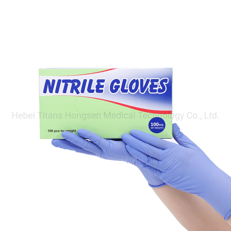 Disposable Manufacturer Powder Free Touch Screen Garden Nitrile Gloves for Industrial