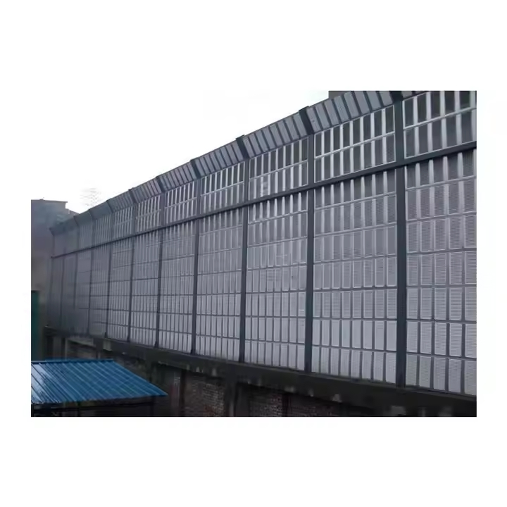 Modern Outdoor Soundproof Noise Barrier Factory Supplied Highway Sound Barrier