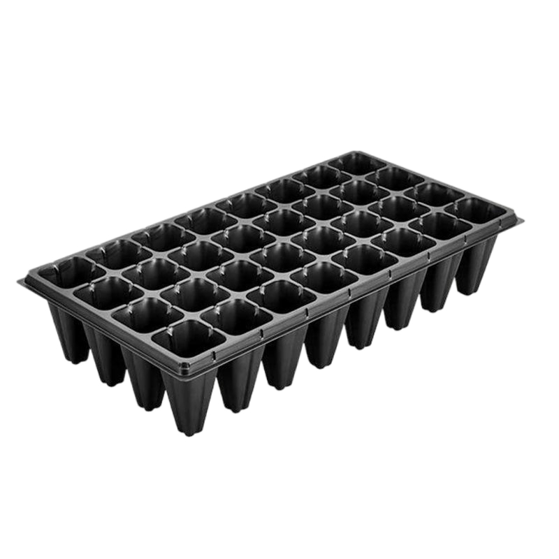 Пластиковые горшки для растений с художественным дизайном