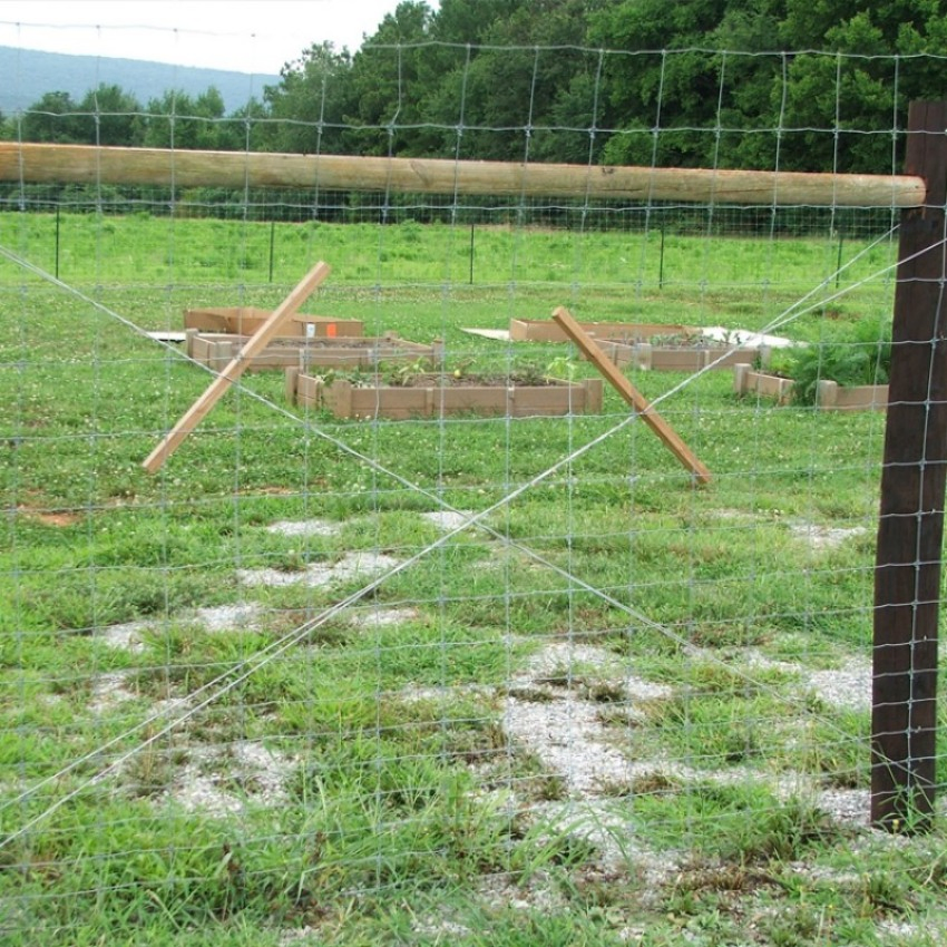 Fixed Knot Woven Wire Field Fence for Cattle and Deer