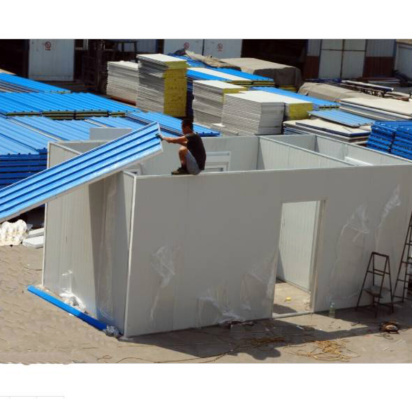 Comfortable Sandwich Panel Office Prefab House PVC K Type Styrofoam Sandwich Wall Panels for Prefab Houses