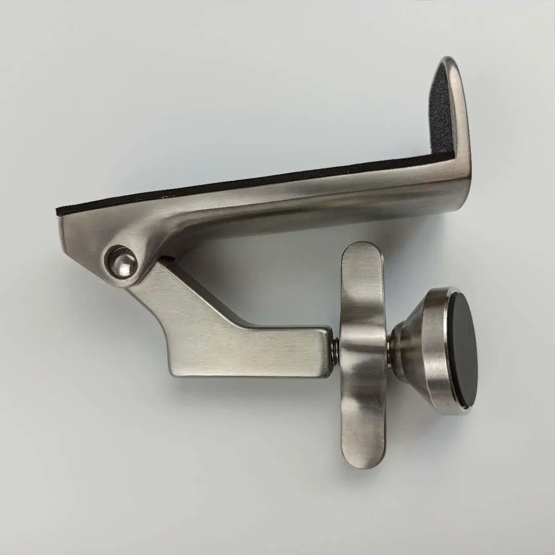 Modern Style Portable Safety Door Stop Stainless Steel Solid Door Stopper