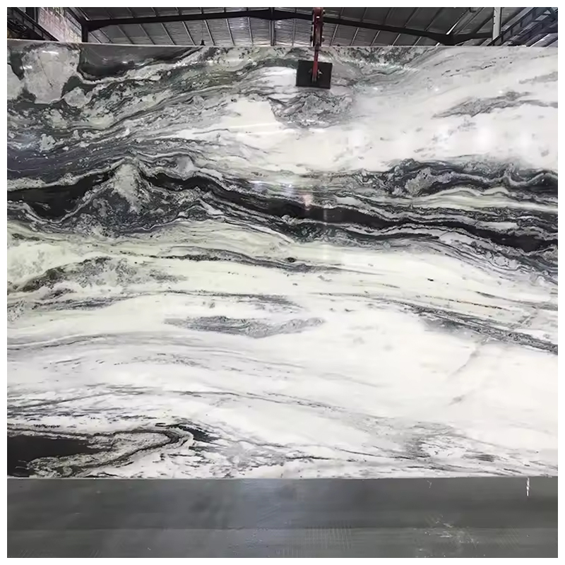 Brazilian Scandalous/Panda White Quartzite Slabs