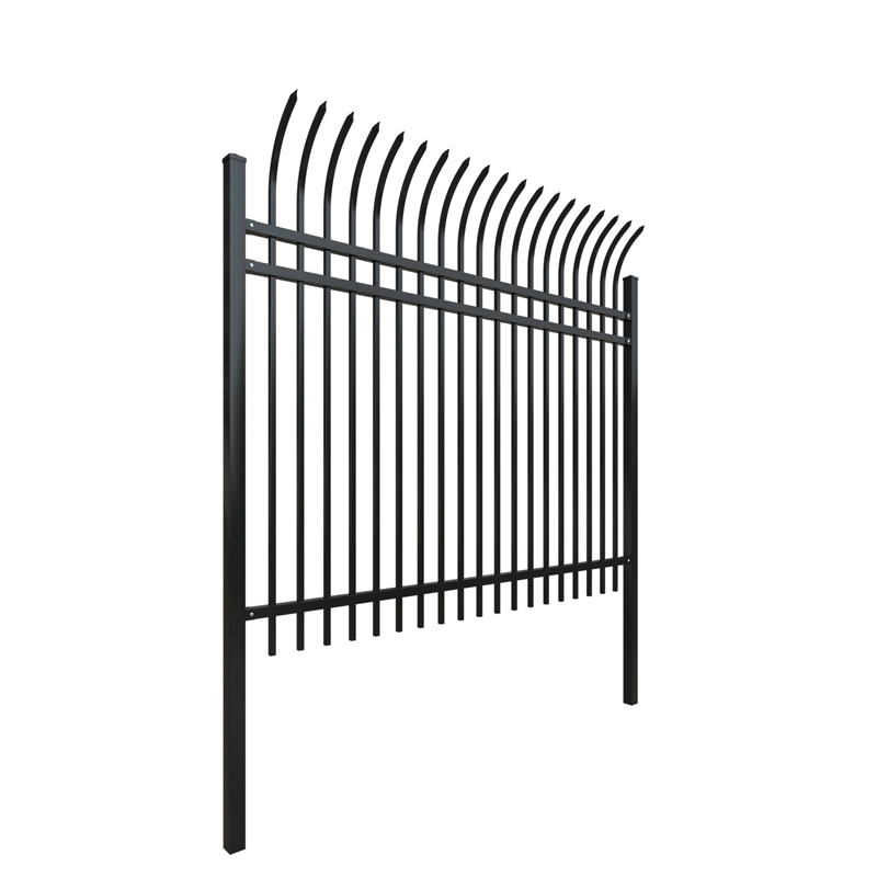 Compact Stackable Design Easy Transport Space Saving Steel Fence