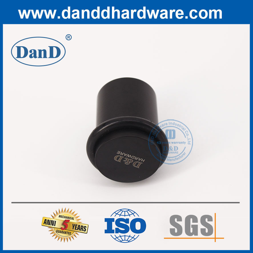 Matt Black Ss 304 Door Stopper for Timber Doors