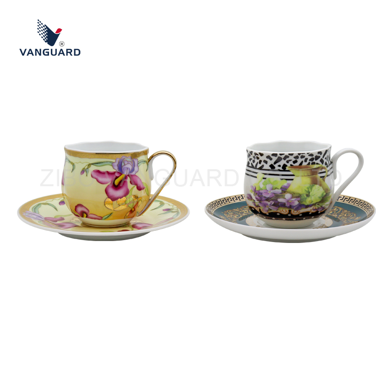 Набор чашек для кофе эспрессо из фарфора Bone China