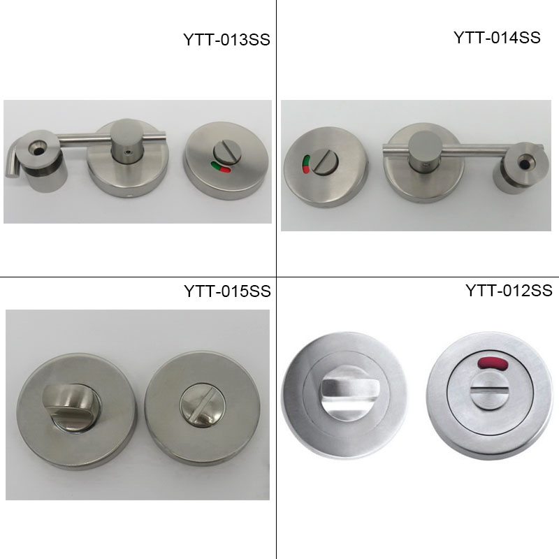 Замок для стеклянной двери WC с индикатором