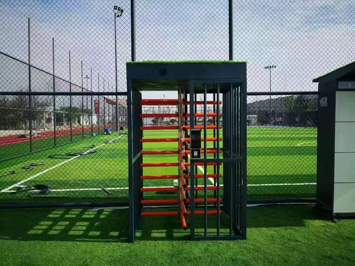 CE Certificated Fence Full Height Turnstile Entrance Gate for Stadium